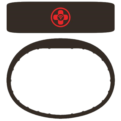 Ban.gl medical emergency bracelet with NFC