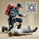 QR codes providing vital emergency information for first responders