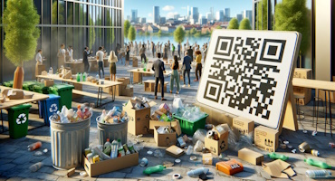 QR Codes for Waste Reduction