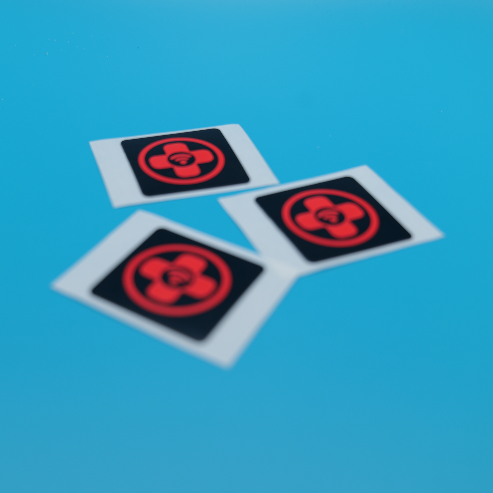 Image of Emergency First Responder Sticker Set with NFC - 3 Pieces